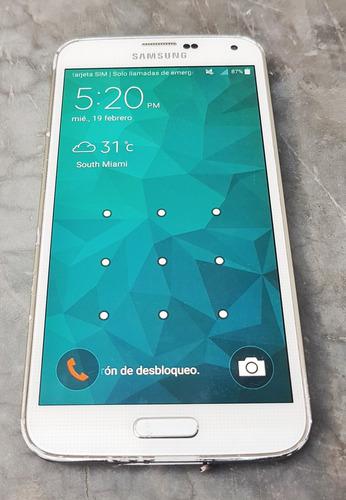 Samsung Galaxy S5 Blanco Grande 16gb Liberado