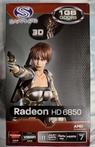 Shapphire Radeon Hd 6850 1gb Tarjeta De Vídeo