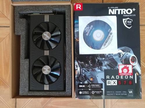 Tarjeta De Video Rx 580 4gb Sapphire Niteo+