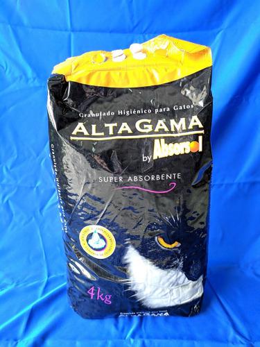 Arena Para Gatos Altagama Neutro 4kg Higiene Mascotas