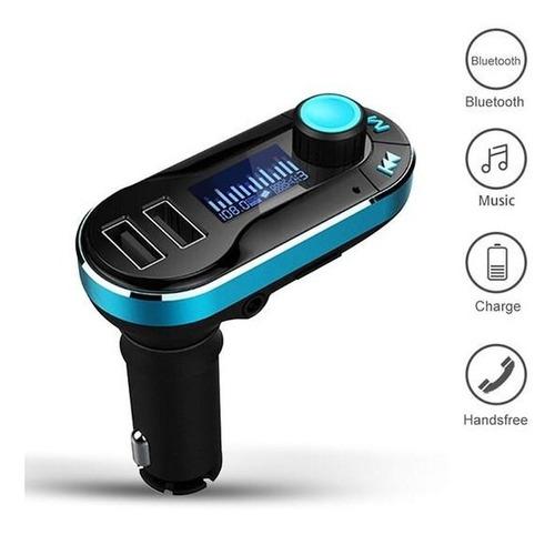 Bluetooth Reproductor Bt66 De Carro Usb Con Control Remoto