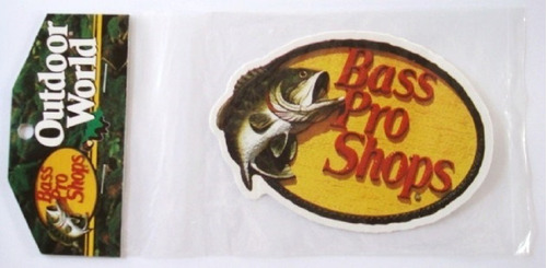 Calcomanias Bass Pro Shops® 4.6 Logo Clásico 100% Original