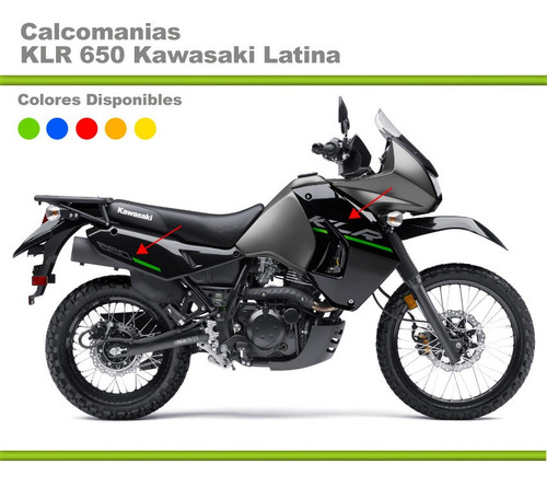Calcomanias Klr 650 Kawasaki