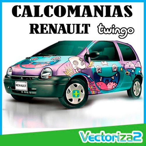 Calcomanias Renault Twingo 4 Modelos
