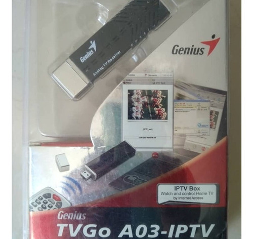 Capturadora De Tv Analogico, Genius Tvgo A03-itpv
