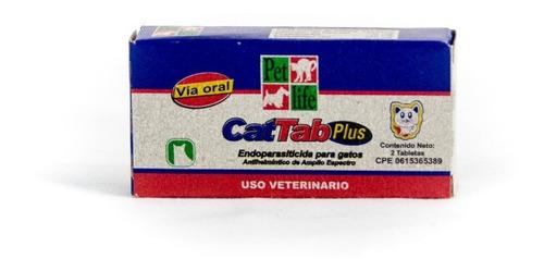 Cat Tab Plus 1 Tab Desparasitante Gatos Mascota