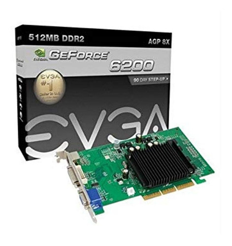 Evga Geforce  Agp 8x 512 Mb Dddr2 Tarjeta Grafica