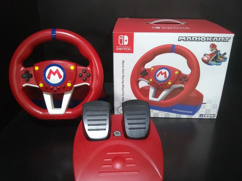 Juego De Volante Y Pedales Para Nintendo Switch Mario Kart