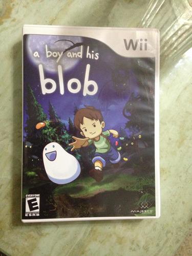 Juego De Wii A Boy And His Blob