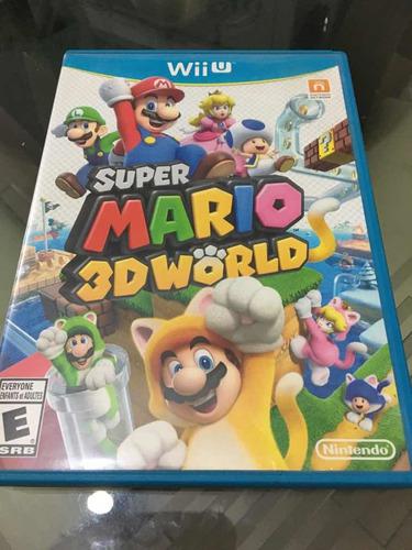 Juego De Wii U Mario 3d World De Nintendo Original