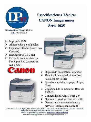 Multifuncional Canon Ir-if