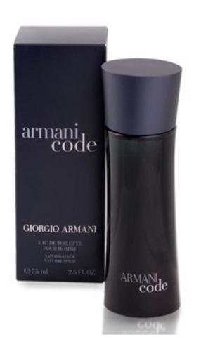 Perfume Armani Code Cab. 75ml Original