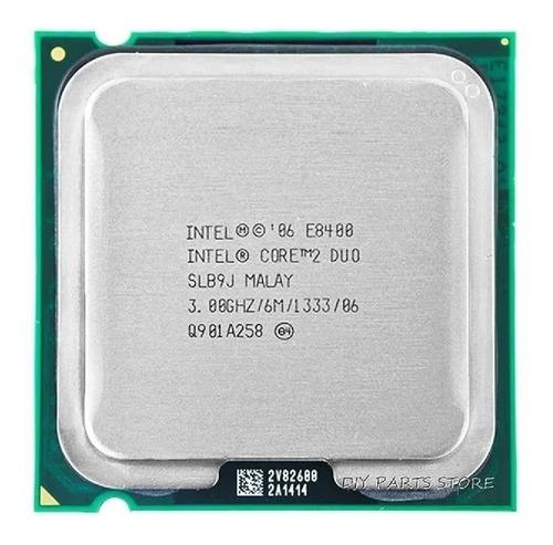 Procesador Intel Core 2 Duo E8400 3.00ghz/6mb/1333mhz, 6 V