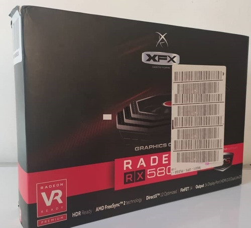 Radeon Rx580p8 (tarjeta De Gráfica)