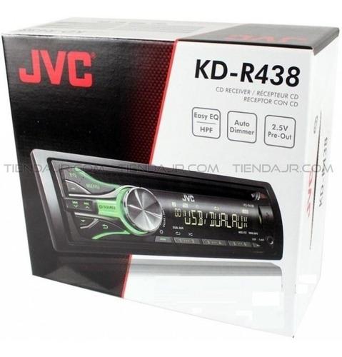 Radio Cd Player Jvc Kd-r438 /con Control Remoto Nuevos