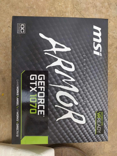 Tarjeta De Video Geforce Gtx  Msi 8 Gb Gddr5