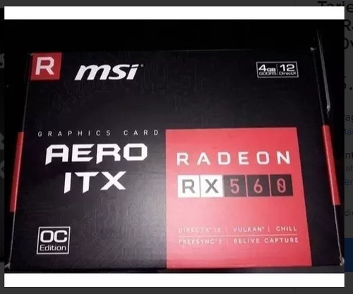 Tarjeta De Video Msi Aero Itx Radeon Rx gb