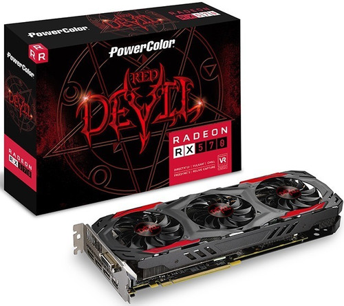 Tarjeta Grafica Radeon Power Color Rx570 Red Devil