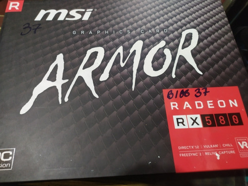 Tarjeta Graphics Armor Radeon Rx 580