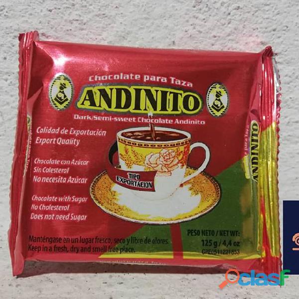 chocolate para taza Andinito