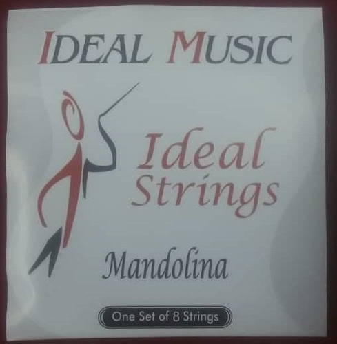 4 Set De Cuerdas Para Mandolina Ideal Music