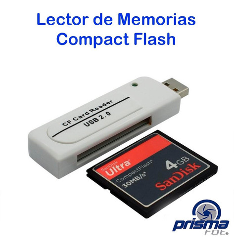 420 Lector De Memorias Compact Flash