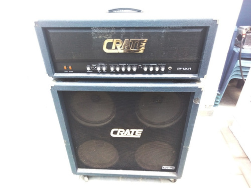 Amplificador De Tubos Crate Bv-120h + Gabinete (250w)