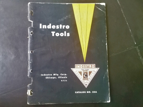 Antiguo Libro 5 Catalogo Indestro Herramientas