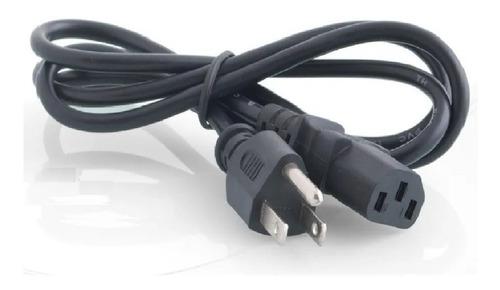 Cable De Poder Ac Corriente Computadora Monitor 3 Pínes Pc