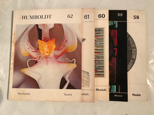 Colección Revista Humboldt (tomos  Y 62)