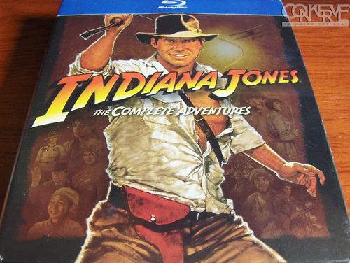 Indiana Jones The Complete Adventures Bluray Box Set Nuevo