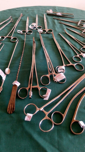 Instrumentos Pinzas En Acero Inoxidable Para Cirugía Menor
