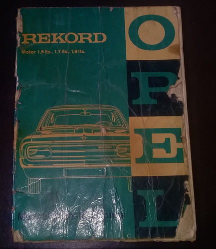 Libro Manual De Instrucciones 30 Opel Rekord