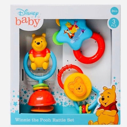 Maracas Para Bebes De Winnie The Pooh- Disney
