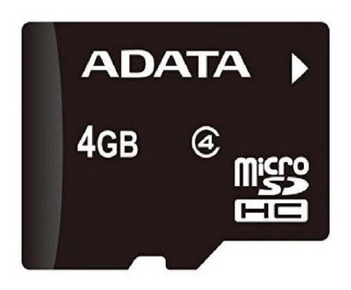 Memoria Micro Sd 4gb Marca Adata Individuales Ideal Celulare