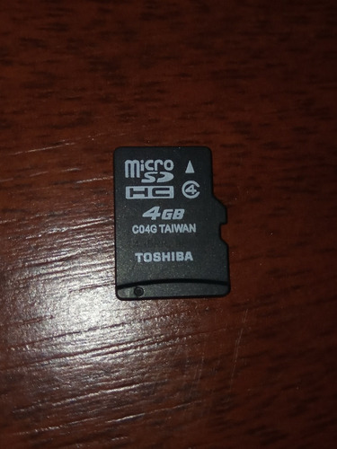 Memoria Microsd 4gb Usada
