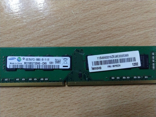 Memoria Ram 4 Gb Ddr3 Samsung u M378bdh0 Para Pc