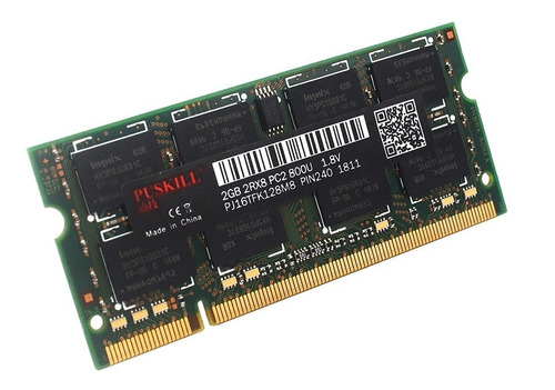 Memoria Ram Ddr2 2gb 800 Laptop Compatible Con 667 Y 533