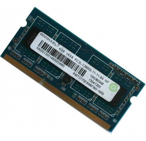 Memoria Ram Ddr3 Laptop 4gb mhz Ramaxel