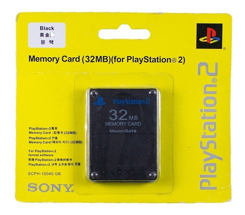 Ps2 Memory Card 32mb (nuevo Sellado) Oferta