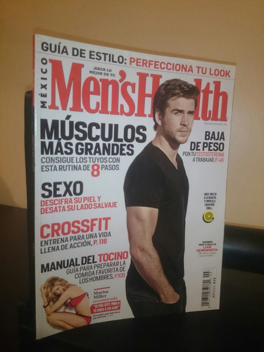 Revista Liam Hemsworth Mens Health México 19 #9 Gym Fitness