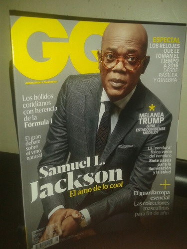 Revista Samuel Jackson Gentlemen Septiembre  Moda Nueva