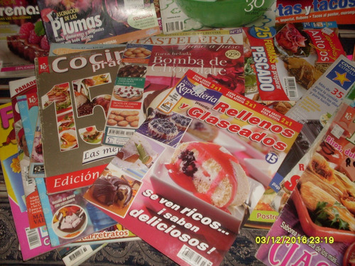 Se Vende Revista De Cocina Y Diferentes Manualidades.