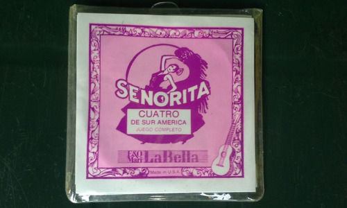 Set Cuerdas Para Cuatro La Bella Made In Usa Original (10v)