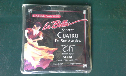 Set Cuerdas Para Cuatro La Bella Originales Made In Usa