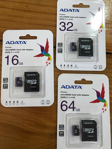 Tarjetas Memoria Micro Sd Adata 64gb