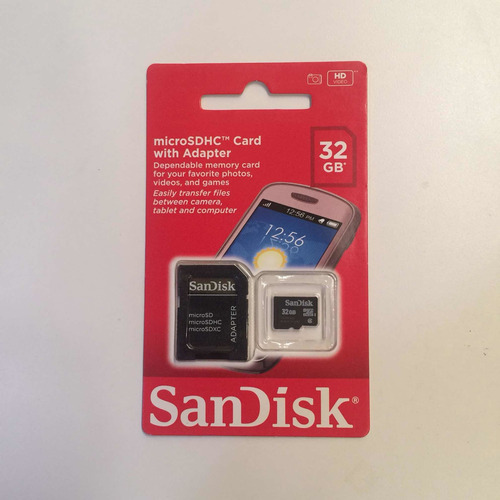 Tarjetas Micro Sd Sandisk 32gb Originales
