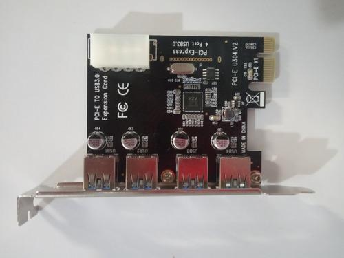 Tarjetas Pci Express 4 Puertos.version 3.0