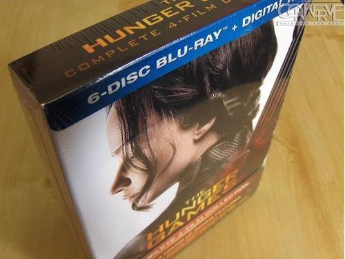 The Hunger Games Complete Collection Box Set Bluray Original