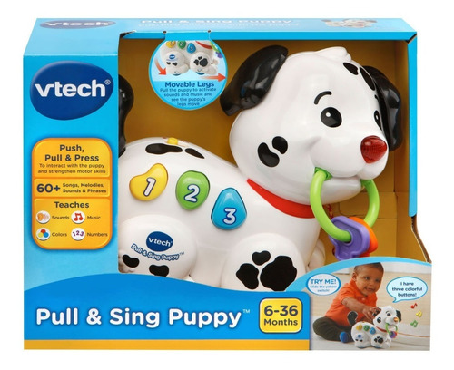 Vtech Pull And Sing Puppy Original